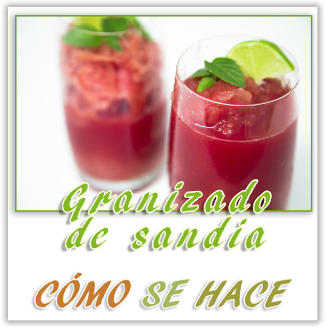 Granizado De Sandia

