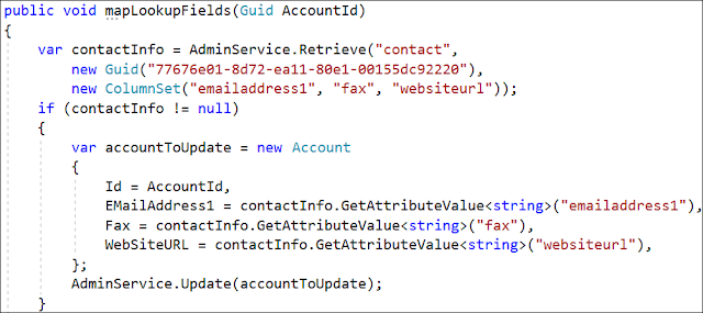 Map lookup fields in plugins