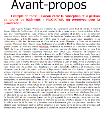 Comment rédiger un avant propos pour les sujets de PFE, mémoire et rapports de stage