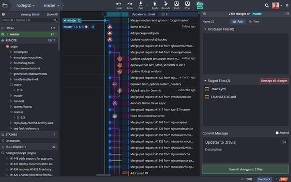 Git GUI-clients voor Windows