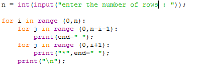 Best 5 Pattern Programs In Pythons !! - NibKarma