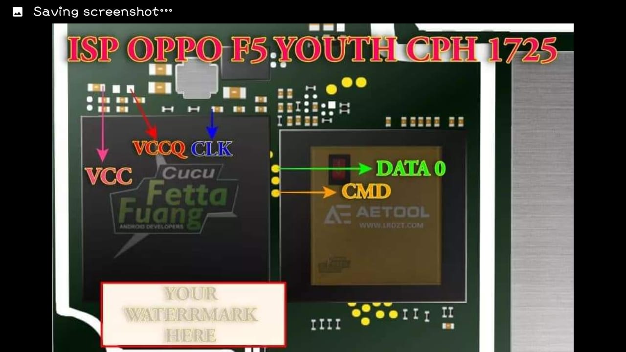 OPPO F5 YOUT CPH1725 تيست بوينت