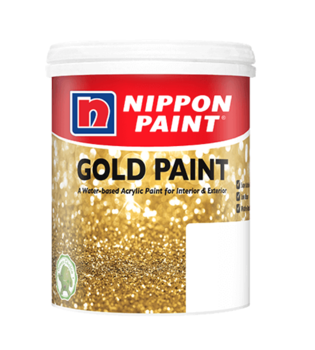 Dazzling GOLD Paint from Nippon Paint!