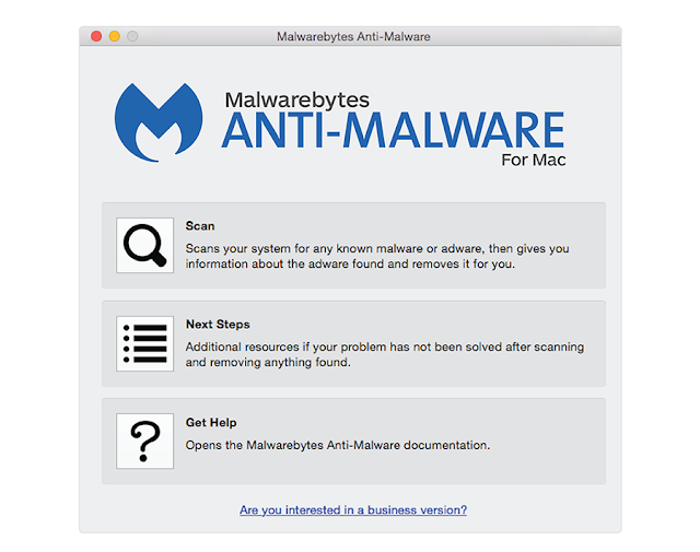 Malwarebytes Anti-Malware For Mac screen-shot