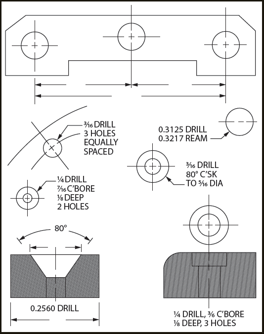 Lines and Drawing Symbols Aircraft Drawings