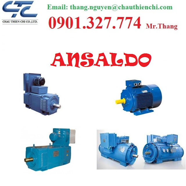 Máy móc công nghiệp: Đại lý Động Cơ - Motor DC ANSALDO made in Italy Motor-Ansaldo