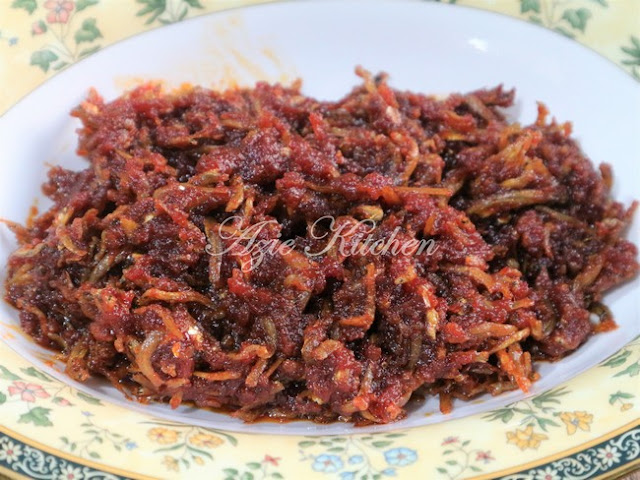 Sambal Ikan Bilis kering Yang Sedap 