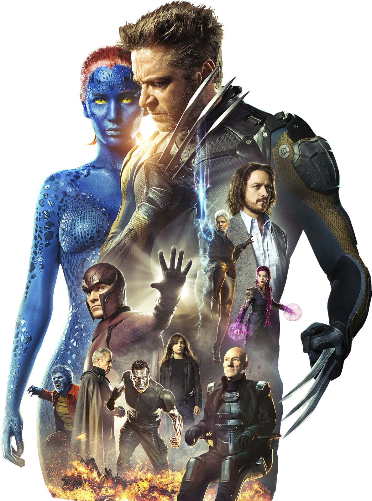 PNG Xmen Dias de Um Futuro Esquecido (Xmen Days of Future Past, Blink