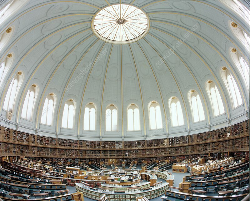 The Last Day of the Round Reading Room at the British Museum A Memory