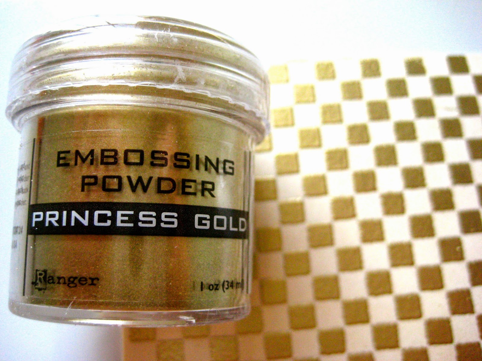 Embossing Powder On Metal