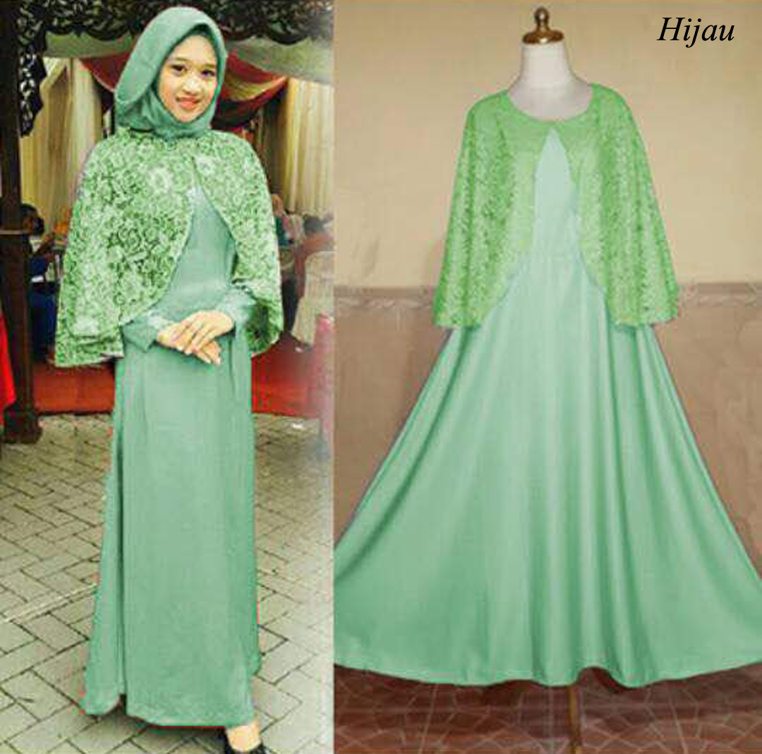 10 Contoh Model Baju Pesta Renda Cantik dan Elegan