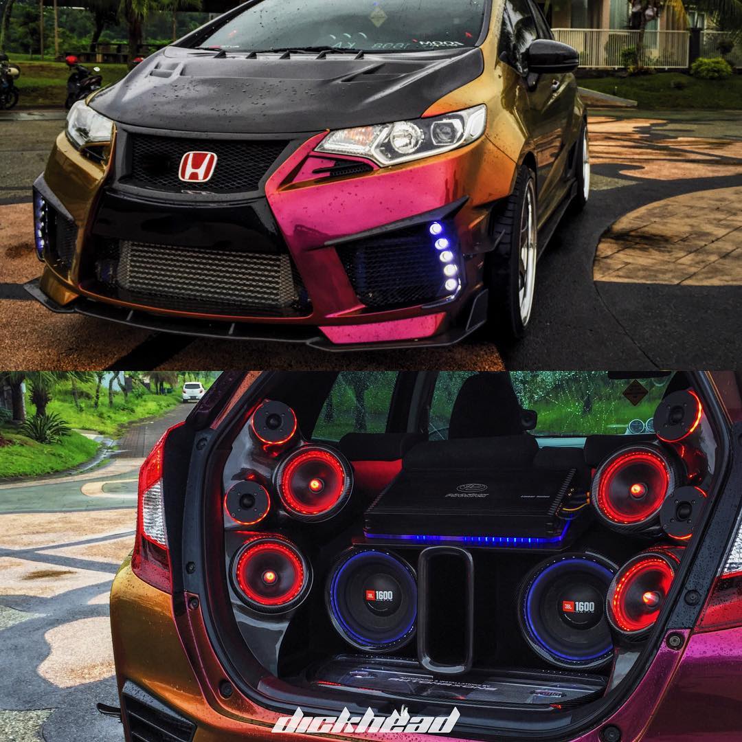 Kumpulan Modifikasi Mobil Honda Jazz Full Audio Rekanotomotif