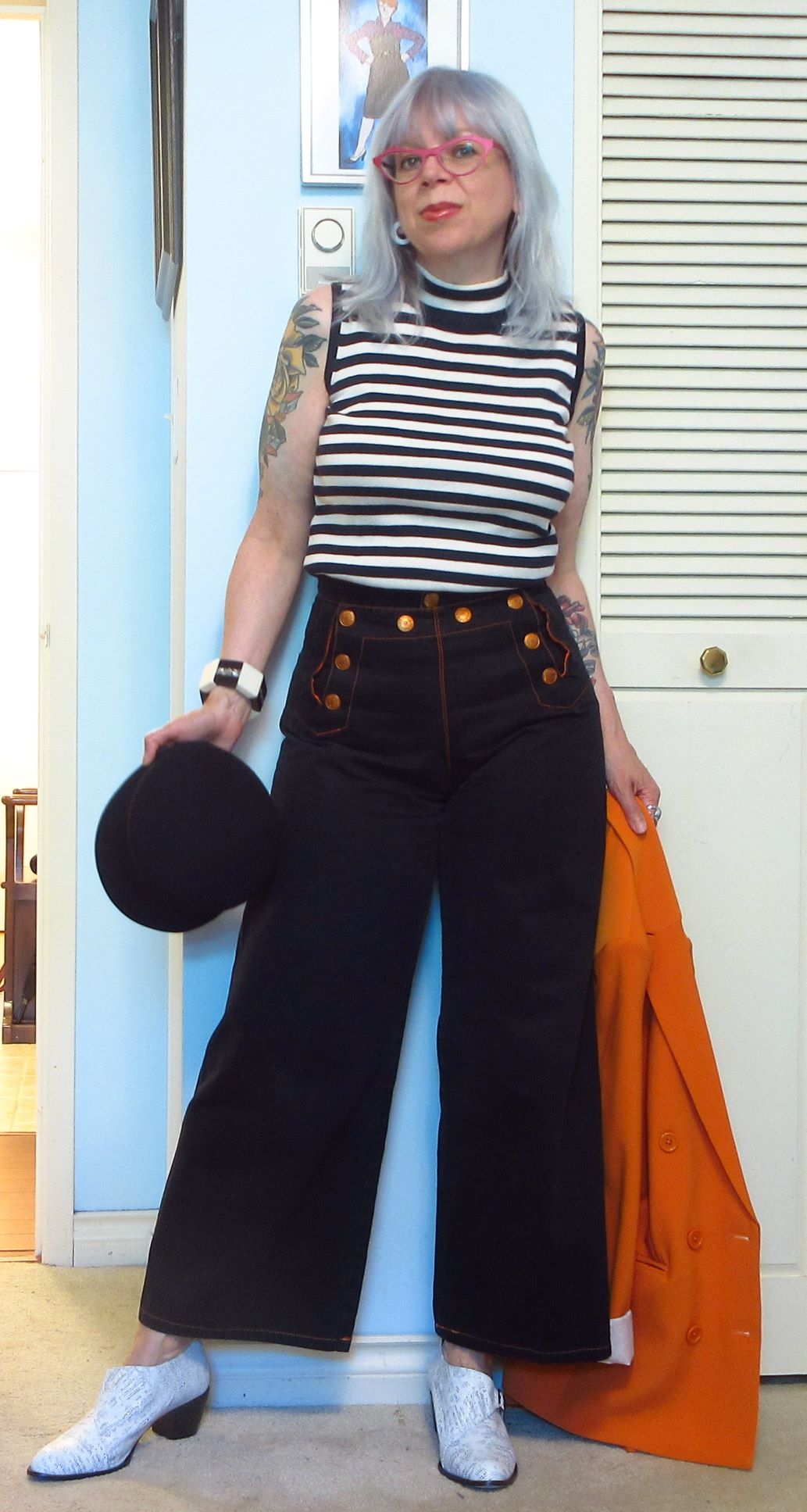 HOW TO WEAR FALL'S FLATTERING SAILOR PANTS - Belle Meets World