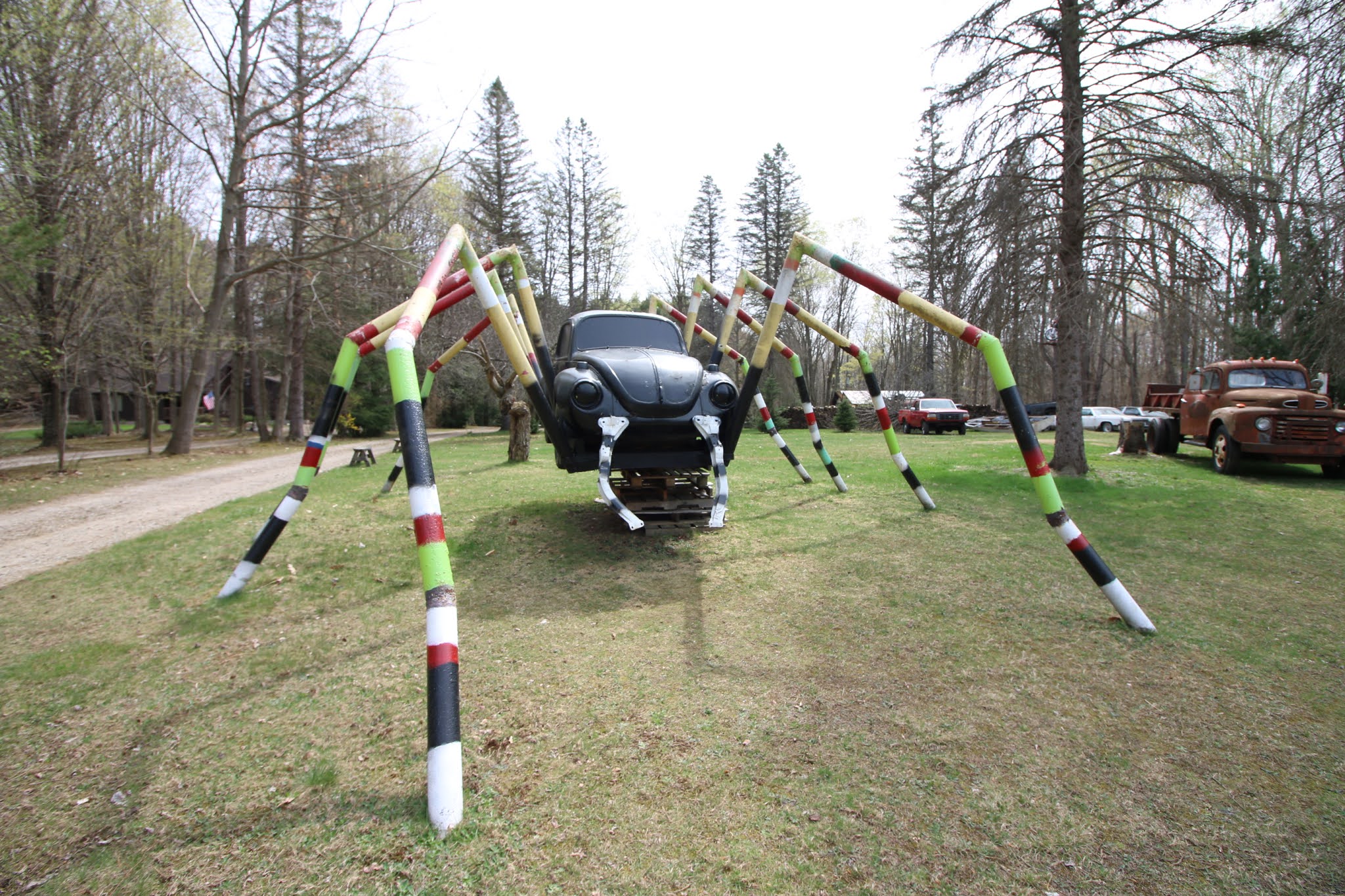 Schaefer's Auto Art Erie Awesome Sculptures Made From Scrap Cars