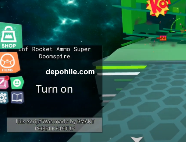  Roblox Super Doomspire Oyunu Roket, Cephane Script Hile İndir