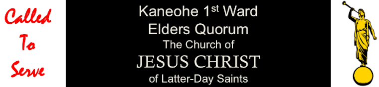 Kaneohe 1st Ward Elders Quorum
