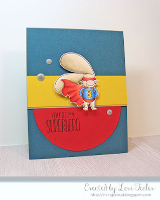 You're My Superhero card-designed by Lori Tecler/Inking Aloud-stamps from The Cat's Pajamas You're My Superhero card-designed by Lori Tecler/Inking Aloud-stamps from The Cat's Pajamas