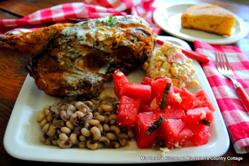 Grilled Chicken with Alabama White Sauce