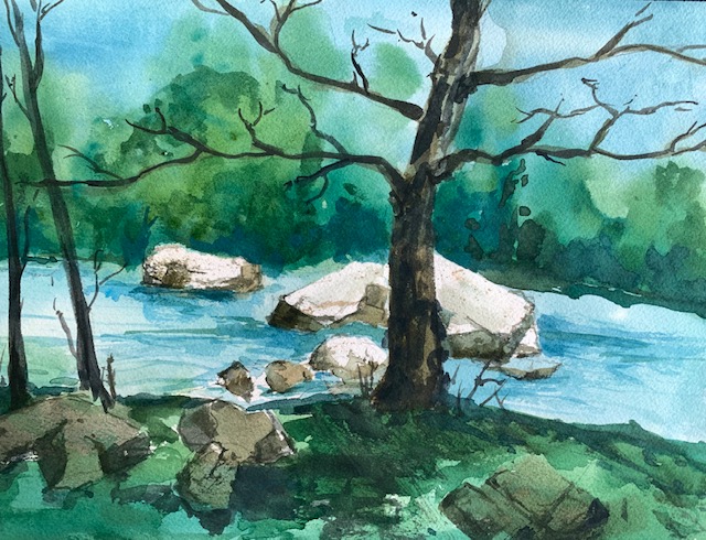 Our Favorite Watercolor Landscape Tips and Tricks – Rileystreet