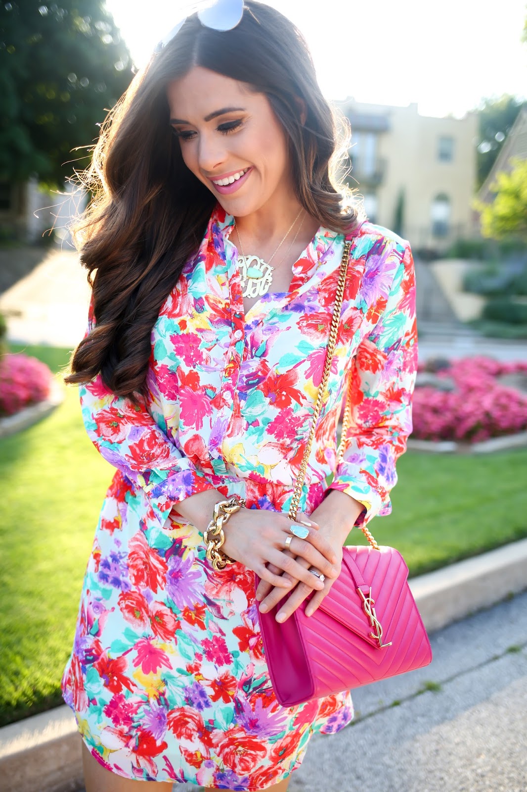 The Perfect Floral Shirtdress | The Sweetest Thing