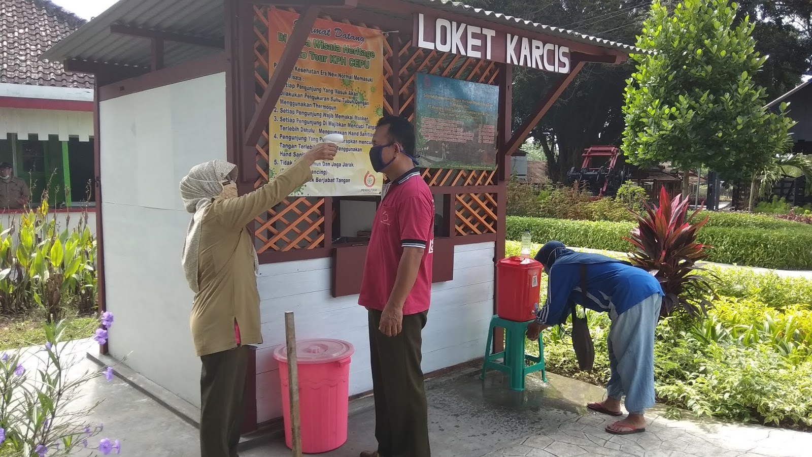 Obyek Wisata Heritage Loco Tour Cepu Siap Menuju New Normal