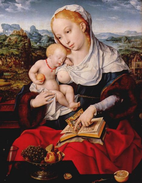 Crunchy Cradle Catholic: Baby Jesus Breastfeeding