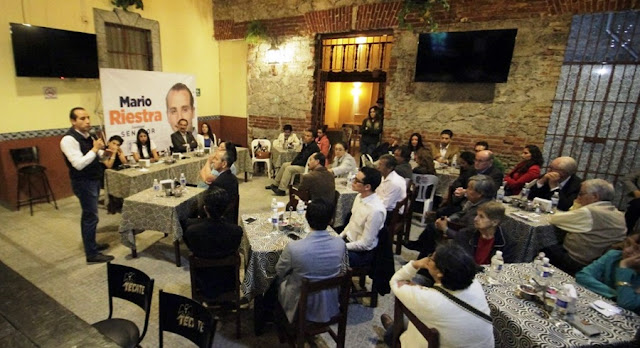 Mario Riestra se reúne con integrantes de Consejos Ciudadanos de Puebla