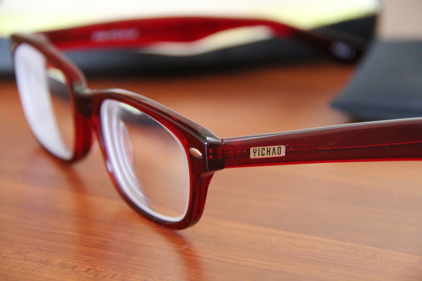 DSK Steph My New Red Glasses!