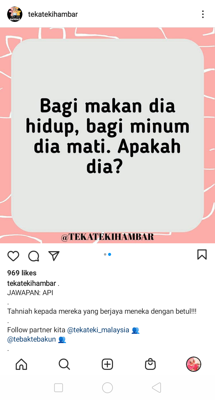 Dan teka jawapan teki 60 Teka