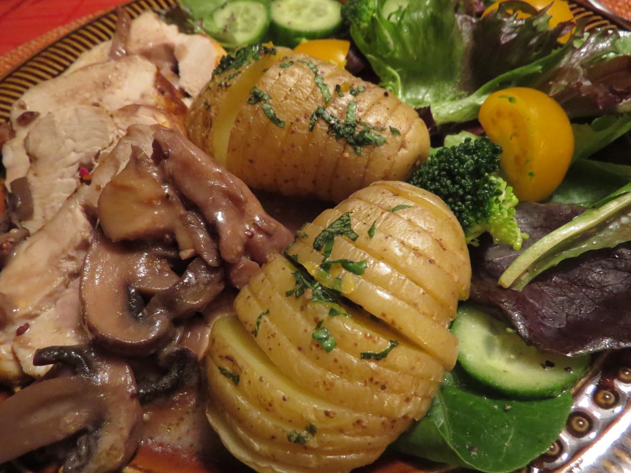 La cuisine de Messidor Coq au