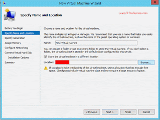 how to create a virtual machine in hyper-v on windows server 2012 r2