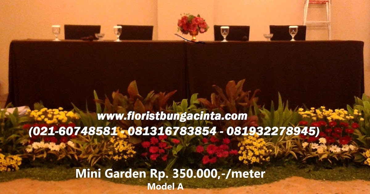 Rusty Florist Jakarta Online Flower Shop Taman Dekorasi Panggung (Stage)