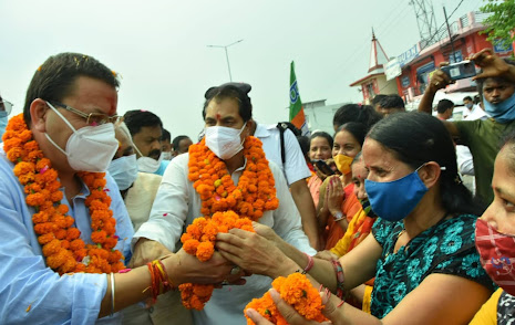 मां गंगा से की मुख्यमंत्री  पुष्कर सिंह धामी ने प्रदेश की खुशहाली की कामना