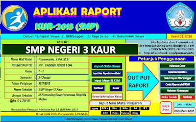 Aplikasi Rapor SMP