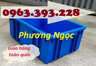 Thùng nhựa đặc B3, sóng nhựa bít, thùng nhựa đựng linh kiện, hộp nhựa công nghiệ A69635436eb08ceed5a1