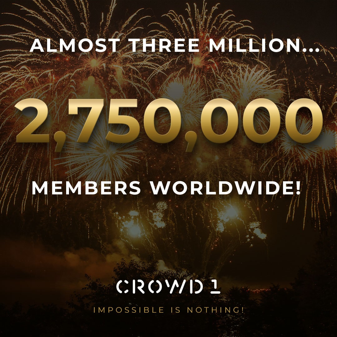 Three million. Members 0