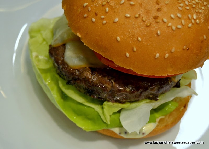 Wagyu Burger in Gourmet Burger Kitchen Dubai