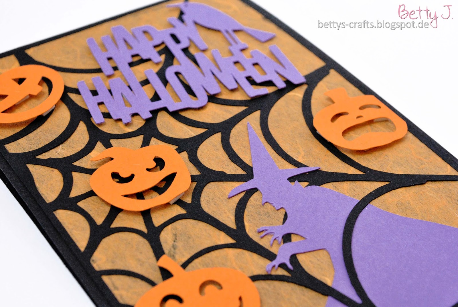 Karten für Halloween machen