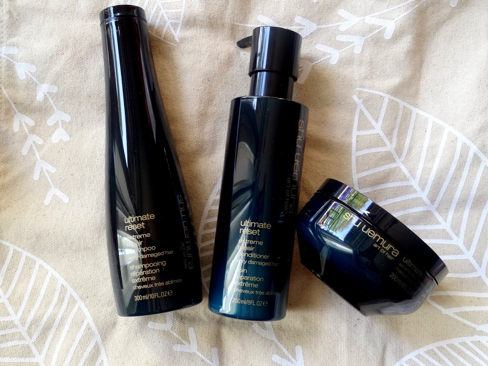 Makeup, Beauty and More Shu Uemura Art Of Hair Ultimate Reset Collection