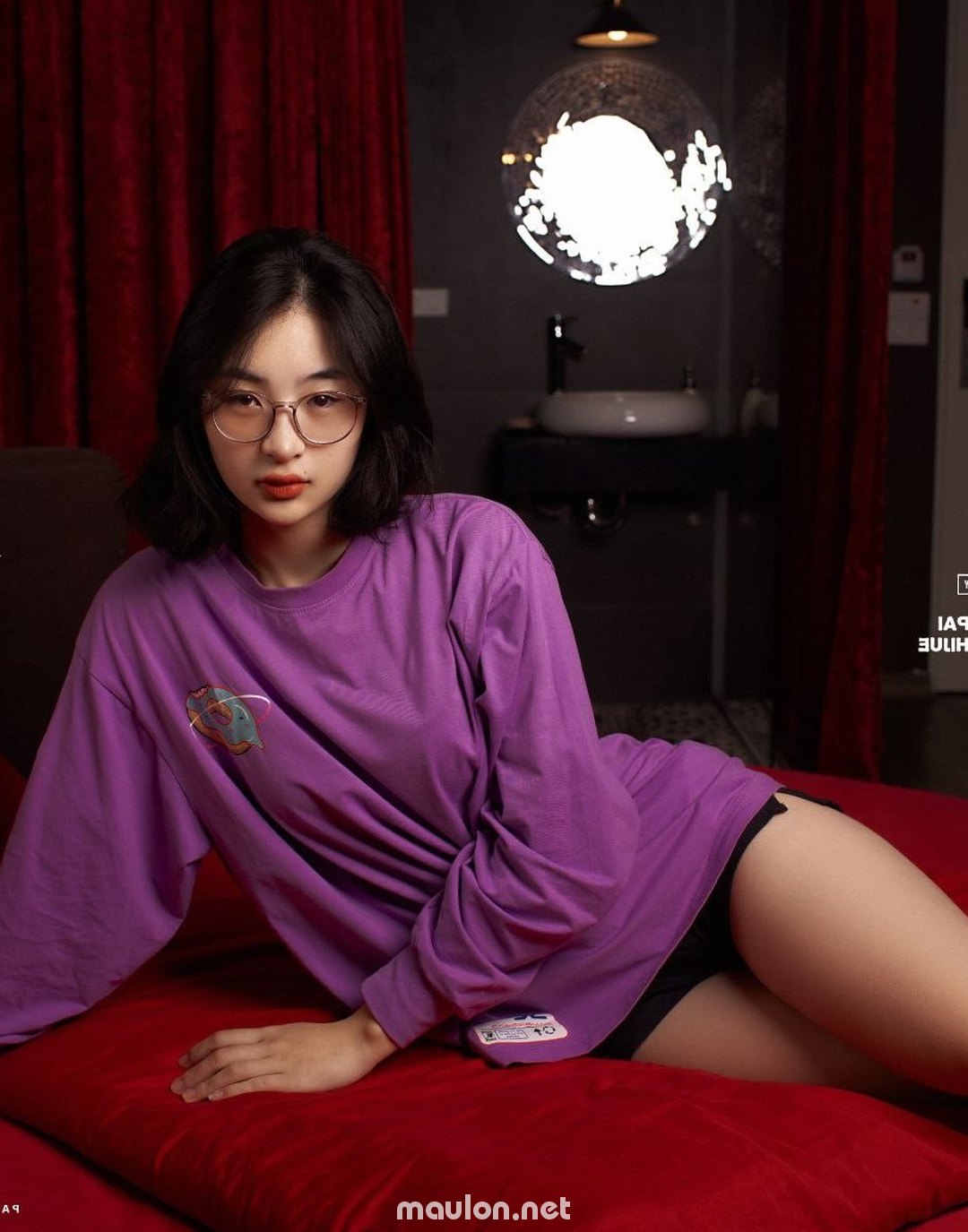 MauLon.Net - Ảnh sex VN - Em yêu màu tím mộng mơ