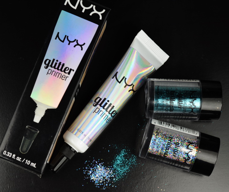 Rysichka NYX GLITTER PRIMER, FACE & BODY GLITTER Teal Crystal