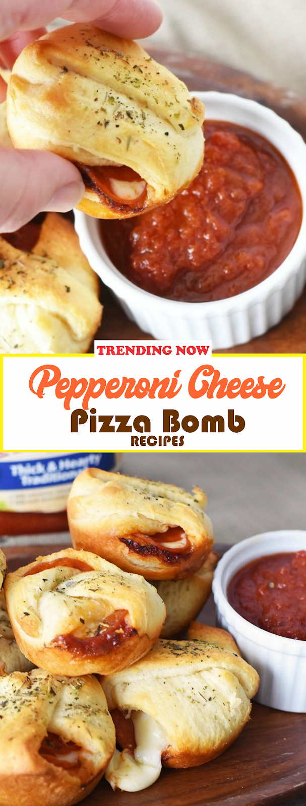 AMAZING PEPPERONI CHEESE PIZZA BOMBS THAT EXPLODE WITH FLAVOR! | Show ...