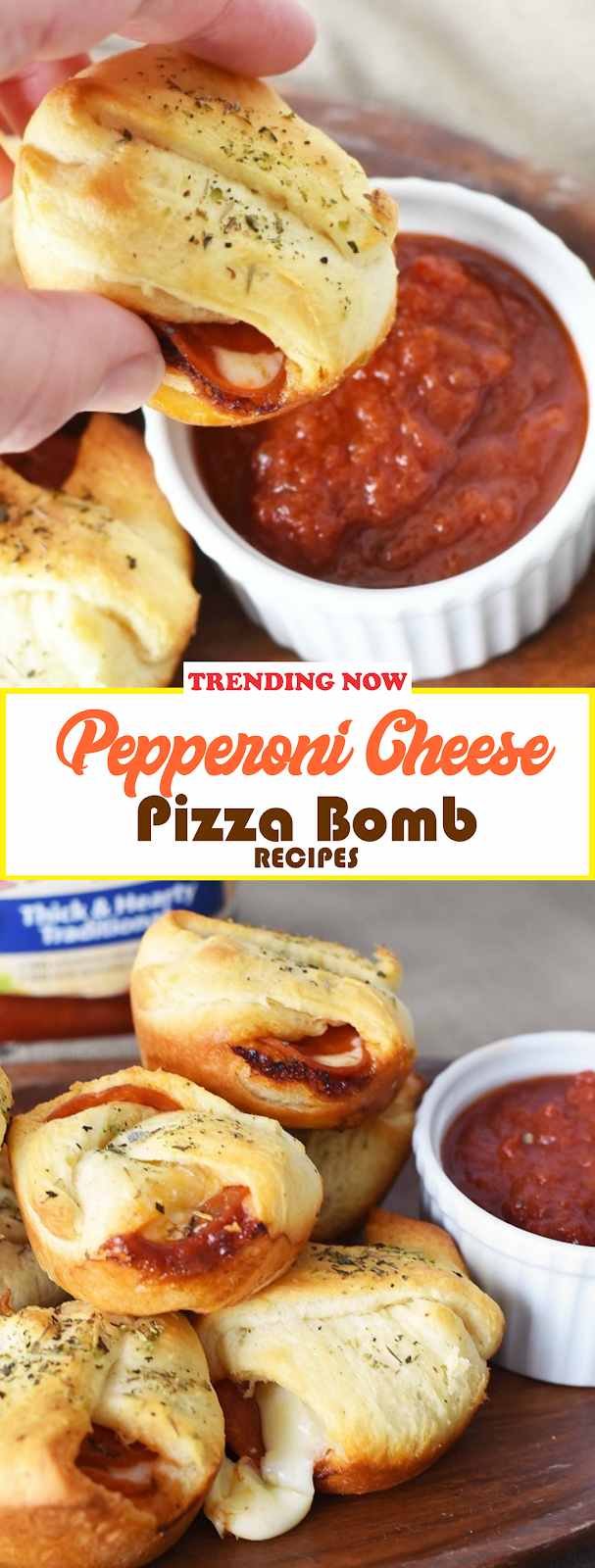 AMAZING PEPPERONI CHEESE PIZZA BOMBS THAT EXPLODE WITH FLAVOR! Show
