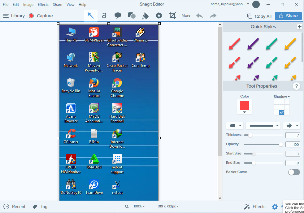snagit screen capture snagit screen capture