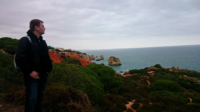 portugalia, nad morzem, urwiska skalne