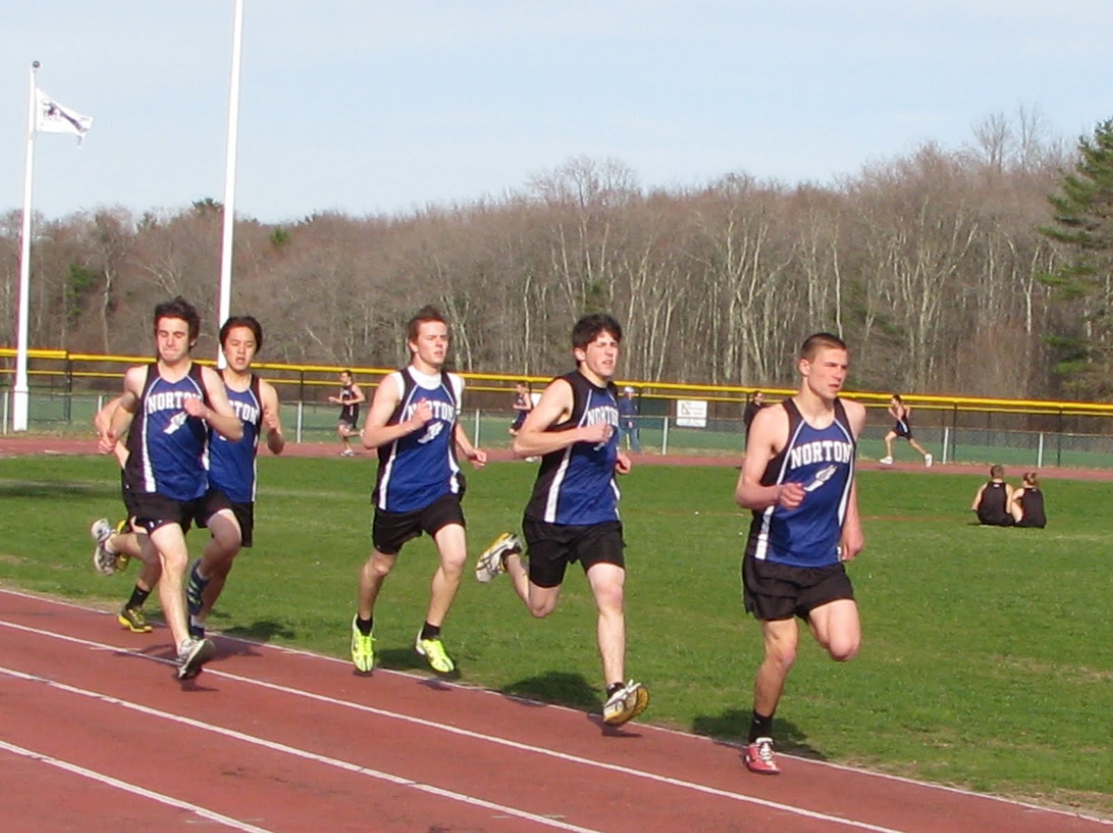 NORTON TRACK AND FIELD Norton Boys in Cruise Control vs. the