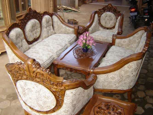  Kursi  Tamu  Sofa Romawi Garuda  Karya Furniture Jepara