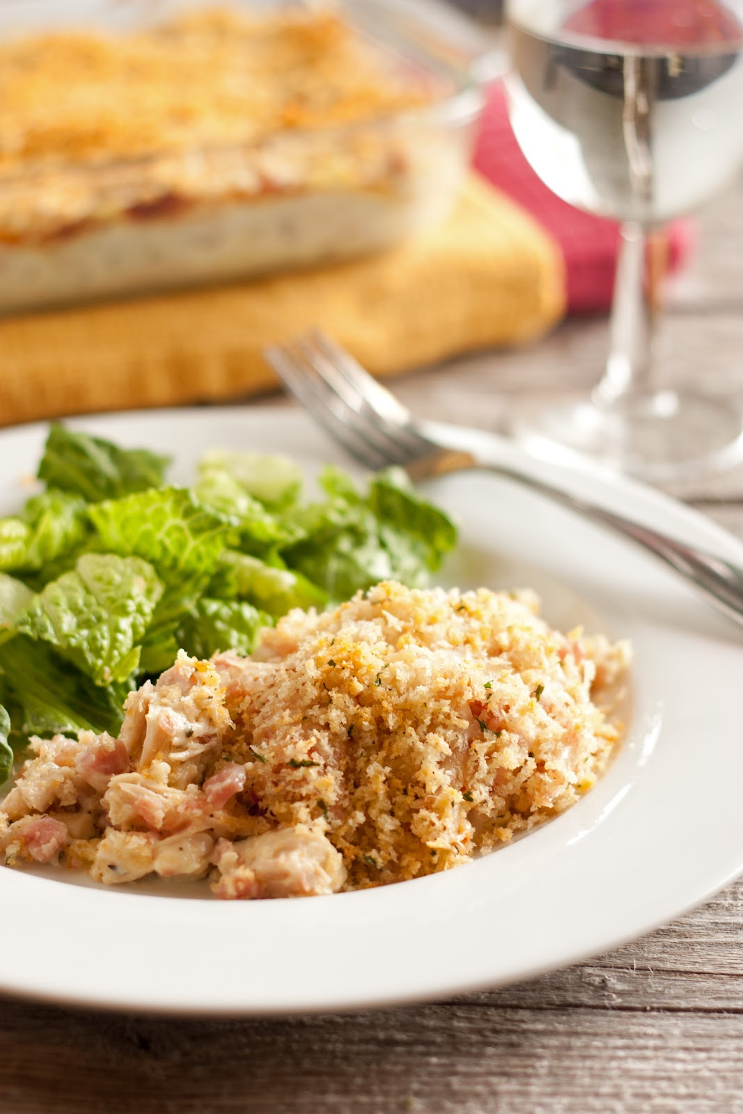 cooking Chicken Cordon Bleu Casserole