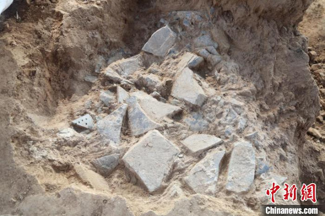 Production site of stone armour from Qinshihuang mausoleum discovered