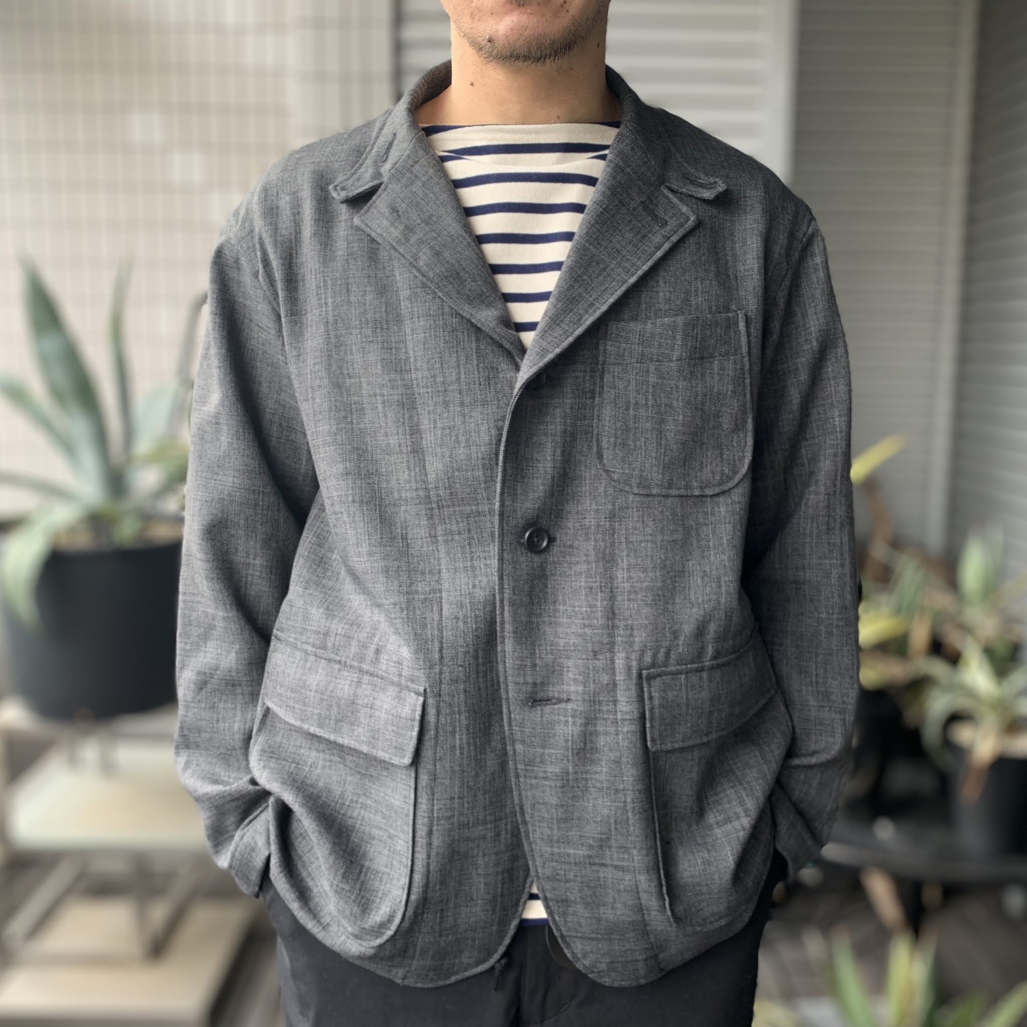 2021人気特価 エンジニアードガーメンツ NB jacket sharkskin iauoe.edu.ng